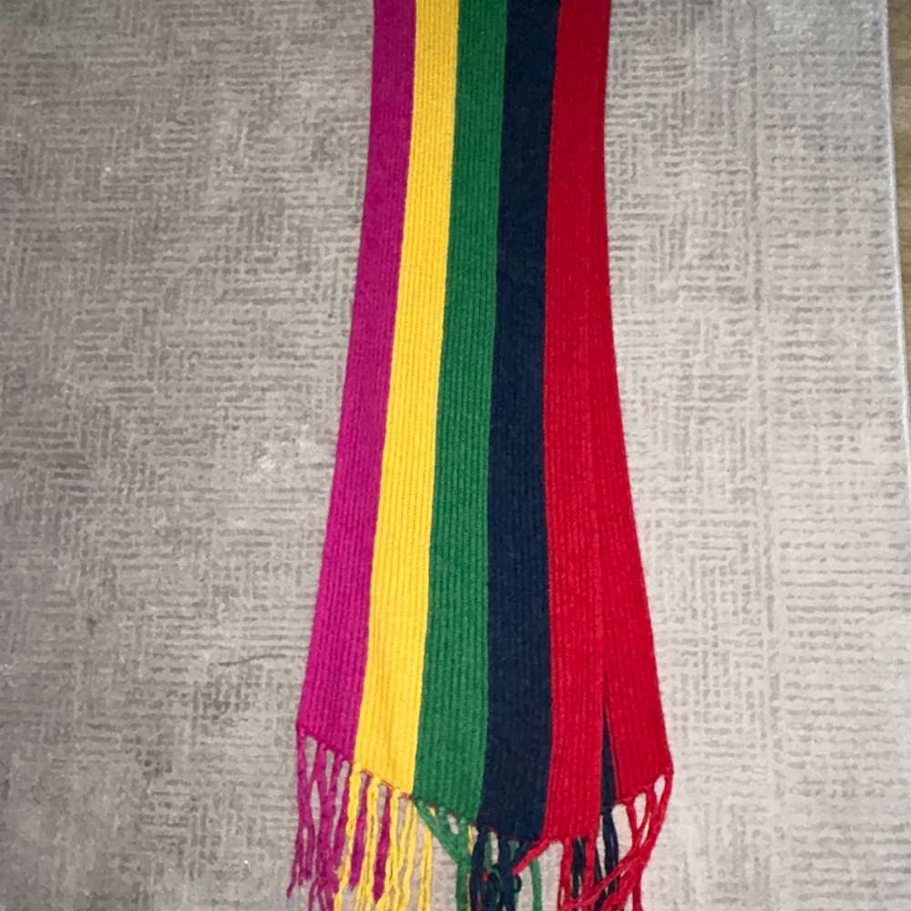 Colorful Striped Scarf
